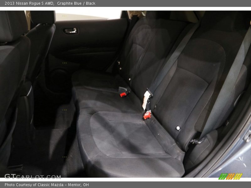 Graphite Blue / Black 2013 Nissan Rogue S AWD