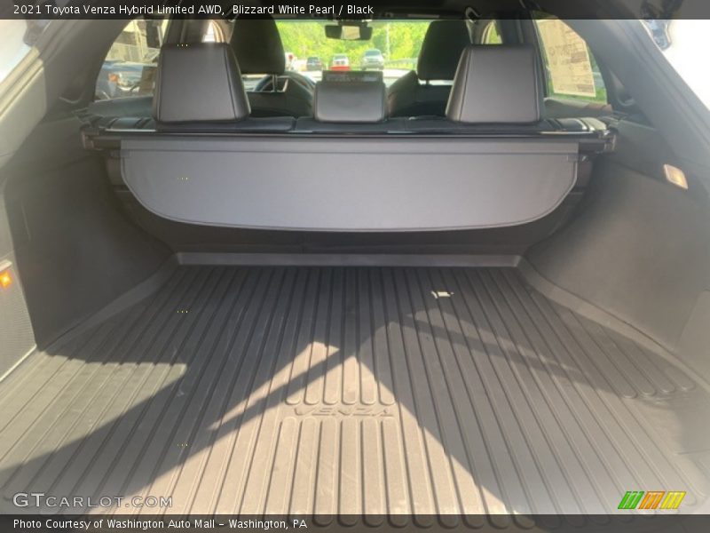 Blizzard White Pearl / Black 2021 Toyota Venza Hybrid Limited AWD