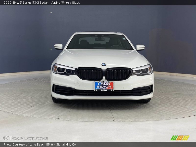 Alpine White / Black 2020 BMW 5 Series 530i Sedan