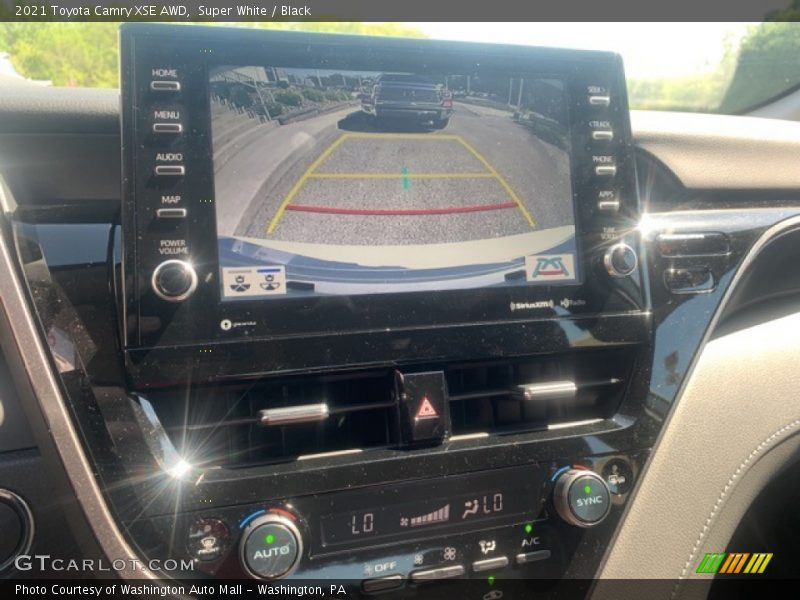 Super White / Black 2021 Toyota Camry XSE AWD