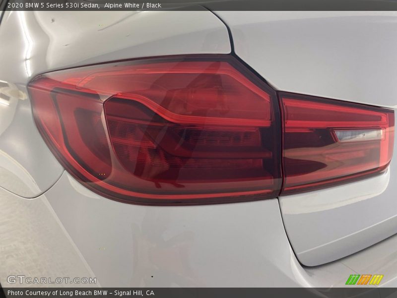 Alpine White / Black 2020 BMW 5 Series 530i Sedan