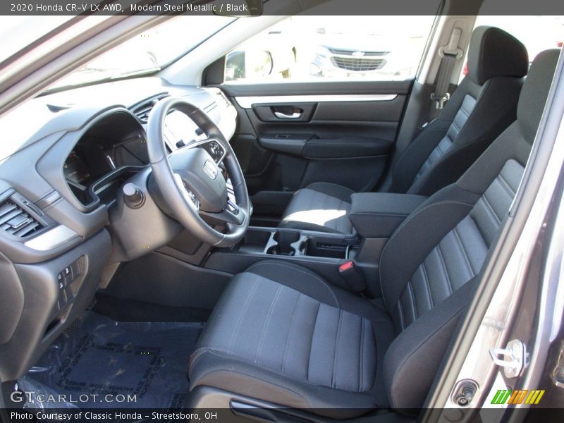 Modern Steel Metallic / Black 2020 Honda CR-V LX AWD