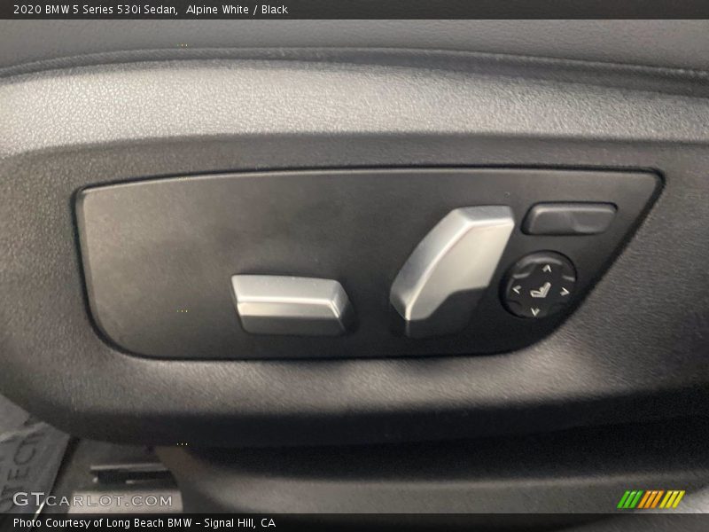 Alpine White / Black 2020 BMW 5 Series 530i Sedan