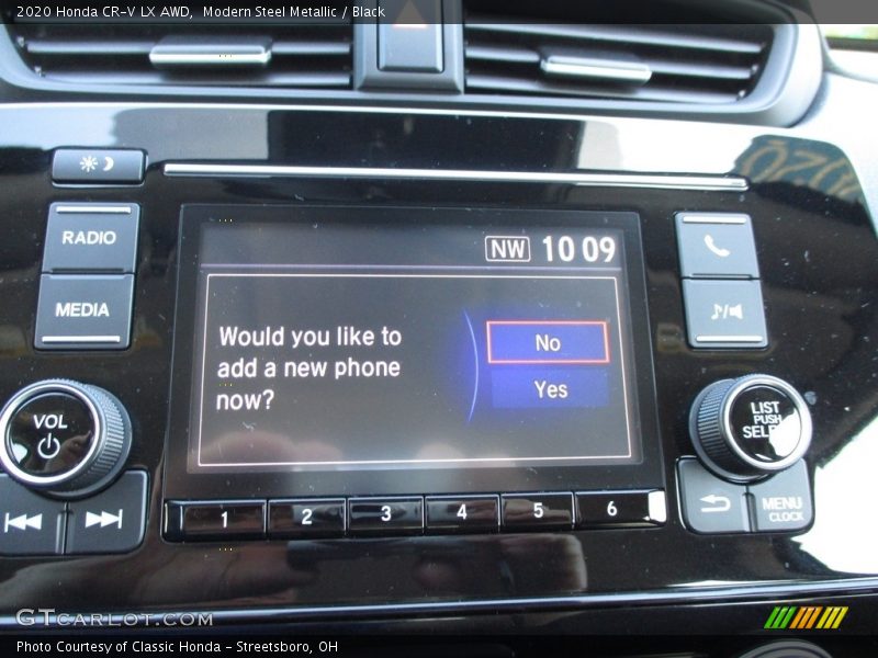 Modern Steel Metallic / Black 2020 Honda CR-V LX AWD