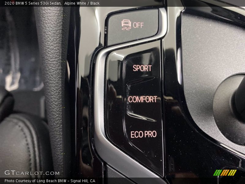 Alpine White / Black 2020 BMW 5 Series 530i Sedan
