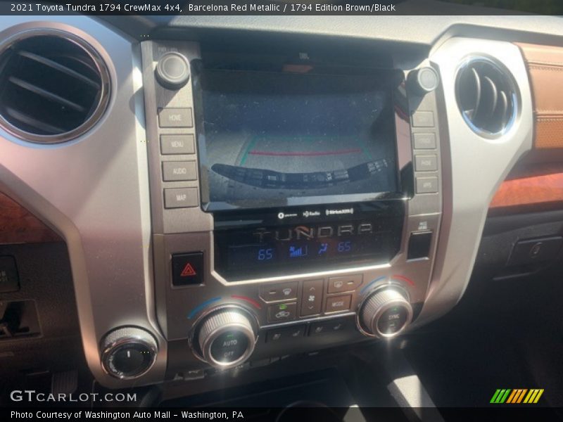 Barcelona Red Metallic / 1794 Edition Brown/Black 2021 Toyota Tundra 1794 CrewMax 4x4