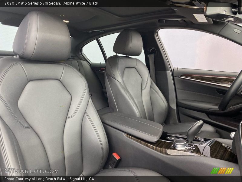 Alpine White / Black 2020 BMW 5 Series 530i Sedan
