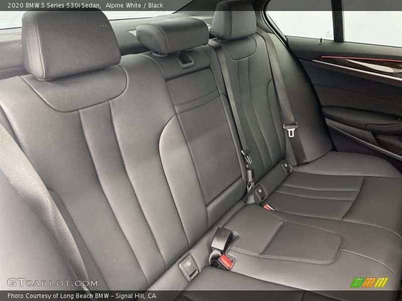 Alpine White / Black 2020 BMW 5 Series 530i Sedan