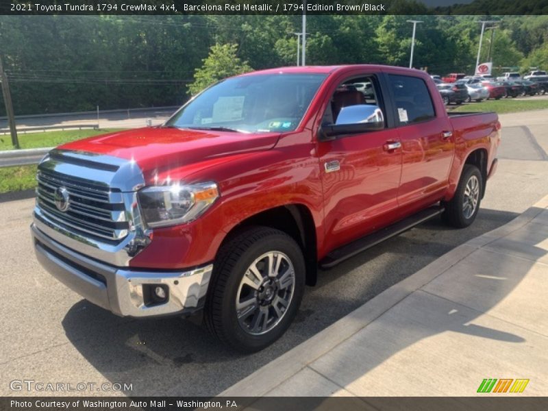Front 3/4 View of 2021 Tundra 1794 CrewMax 4x4