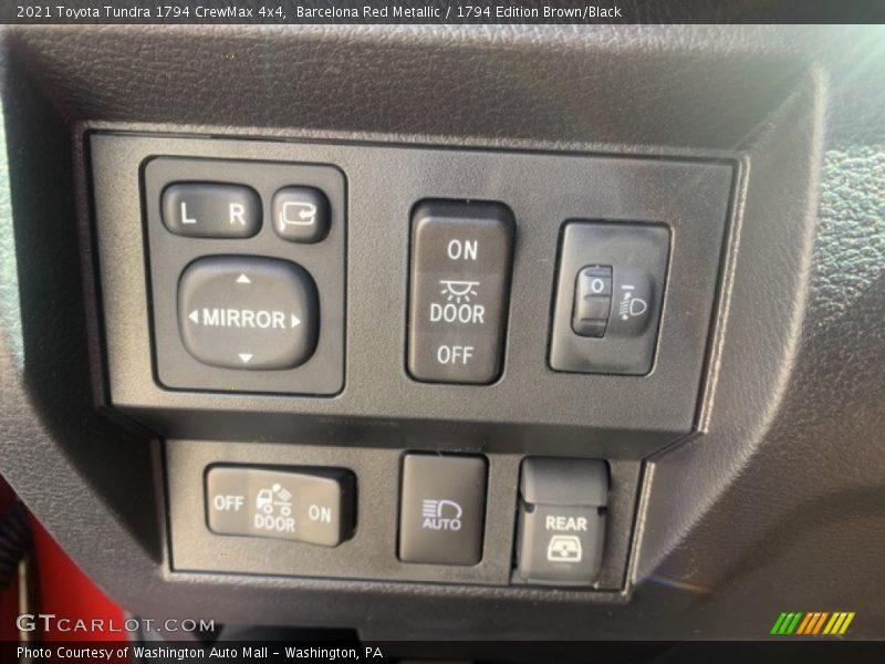 Barcelona Red Metallic / 1794 Edition Brown/Black 2021 Toyota Tundra 1794 CrewMax 4x4