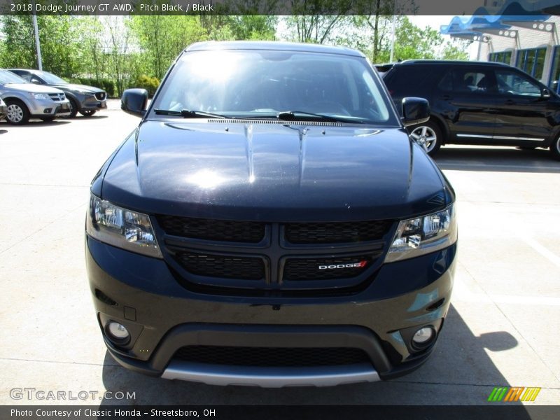 Pitch Black / Black 2018 Dodge Journey GT AWD