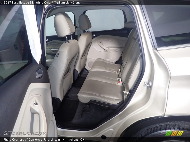 White Gold / Medium Light Stone 2017 Ford Escape SE