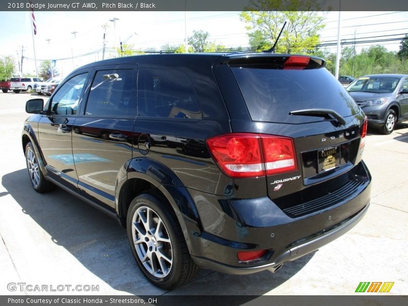 Pitch Black / Black 2018 Dodge Journey GT AWD