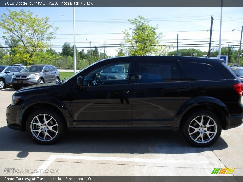 Pitch Black / Black 2018 Dodge Journey GT AWD