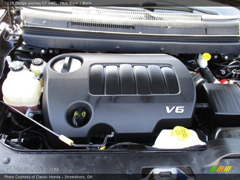  2018 Journey GT AWD Engine - 3.6 Liter DOHC 24-Valve VVT Pentastar V6