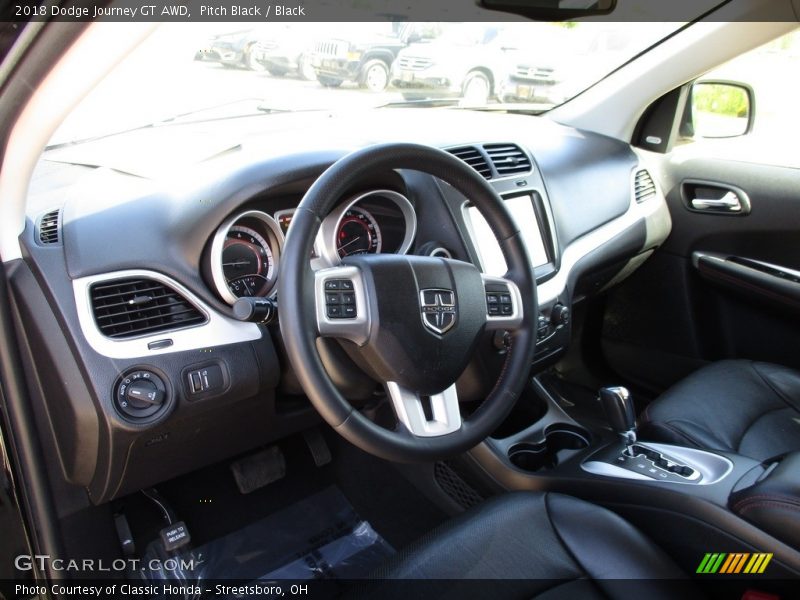 Pitch Black / Black 2018 Dodge Journey GT AWD