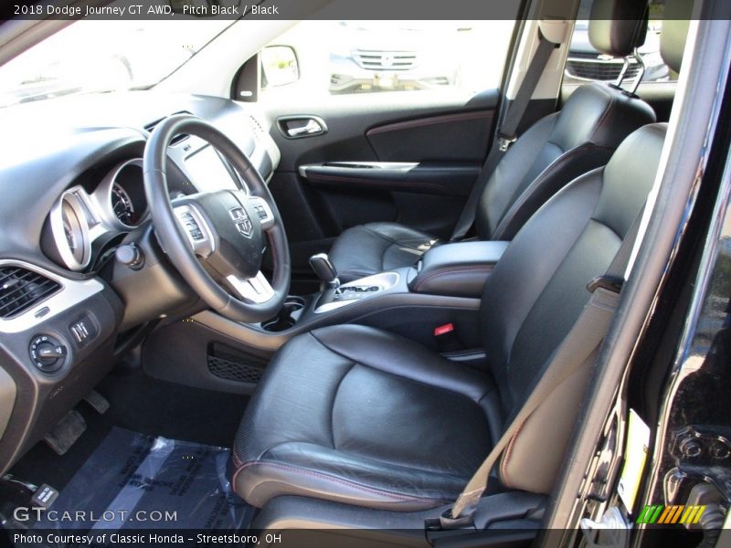Front Seat of 2018 Journey GT AWD