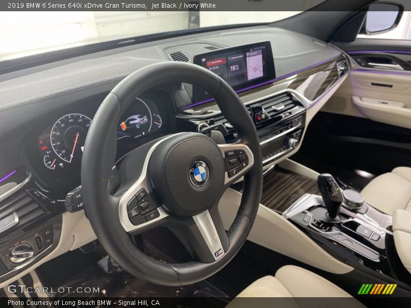Jet Black / Ivory White 2019 BMW 6 Series 640i xDrive Gran Turismo