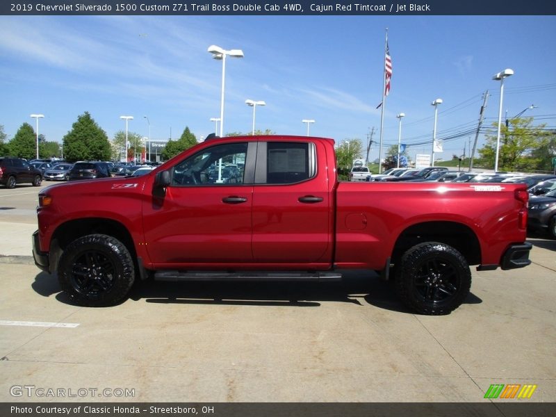  2019 Silverado 1500 Custom Z71 Trail Boss Double Cab 4WD Cajun Red Tintcoat