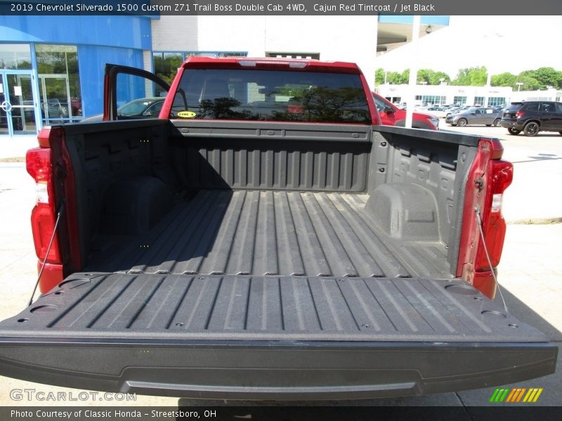 Cajun Red Tintcoat / Jet Black 2019 Chevrolet Silverado 1500 Custom Z71 Trail Boss Double Cab 4WD