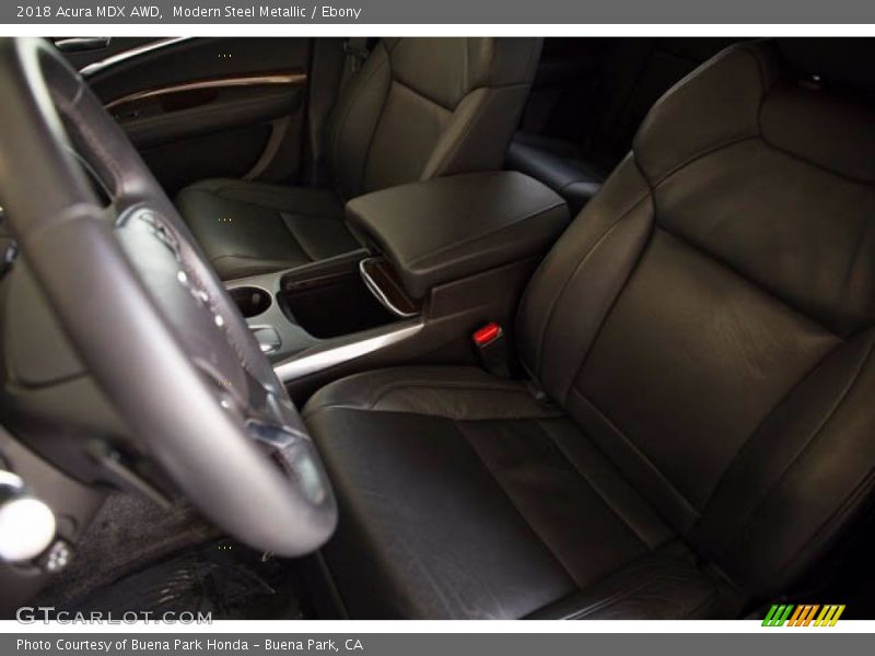 Modern Steel Metallic / Ebony 2018 Acura MDX AWD