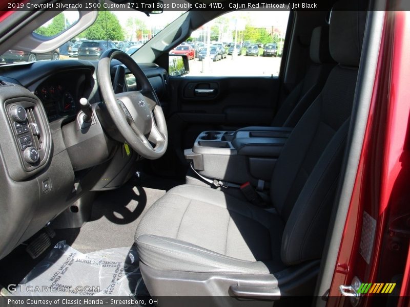 Cajun Red Tintcoat / Jet Black 2019 Chevrolet Silverado 1500 Custom Z71 Trail Boss Double Cab 4WD