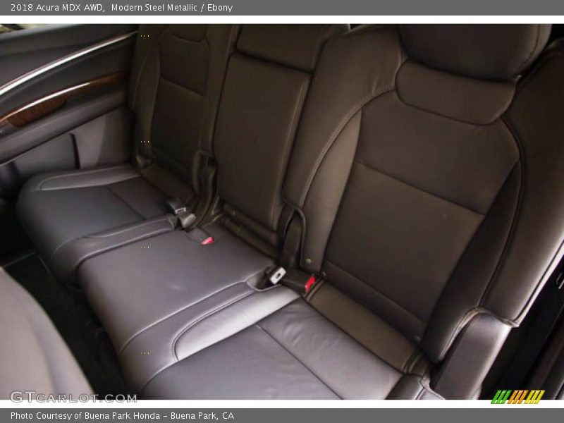 Modern Steel Metallic / Ebony 2018 Acura MDX AWD