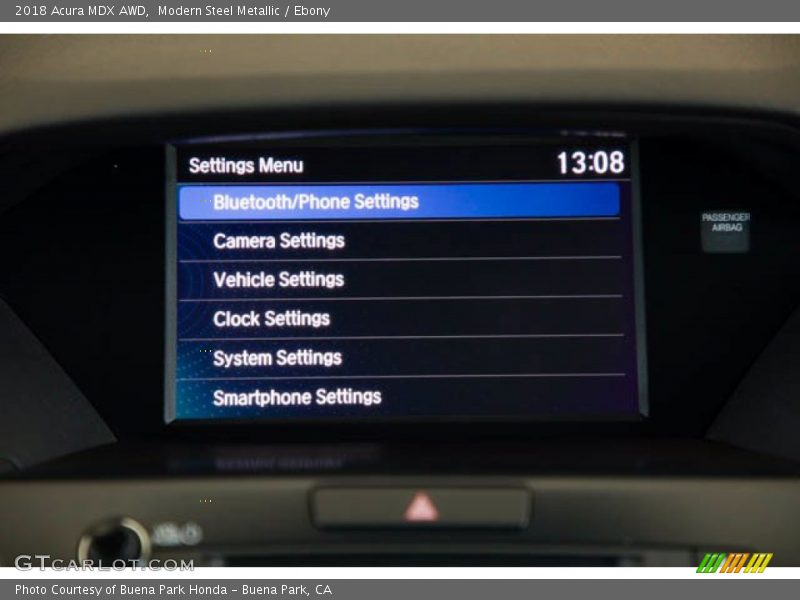 Modern Steel Metallic / Ebony 2018 Acura MDX AWD