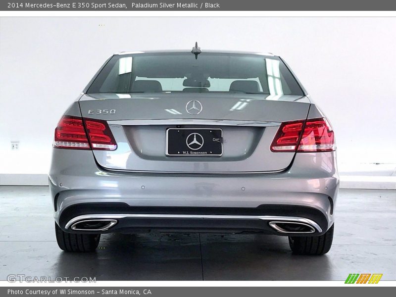 Paladium Silver Metallic / Black 2014 Mercedes-Benz E 350 Sport Sedan