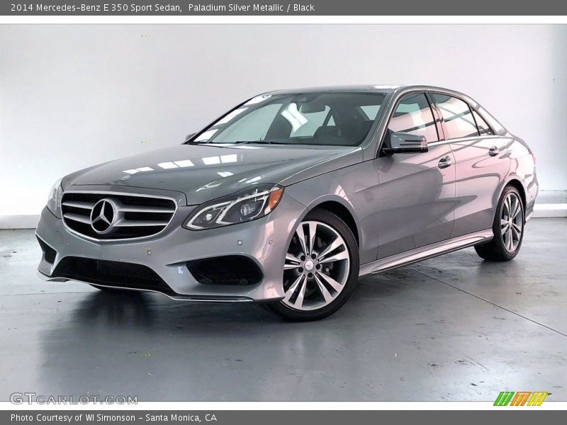 Paladium Silver Metallic / Black 2014 Mercedes-Benz E 350 Sport Sedan