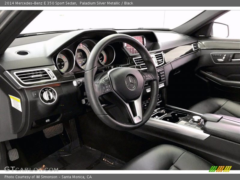 Paladium Silver Metallic / Black 2014 Mercedes-Benz E 350 Sport Sedan