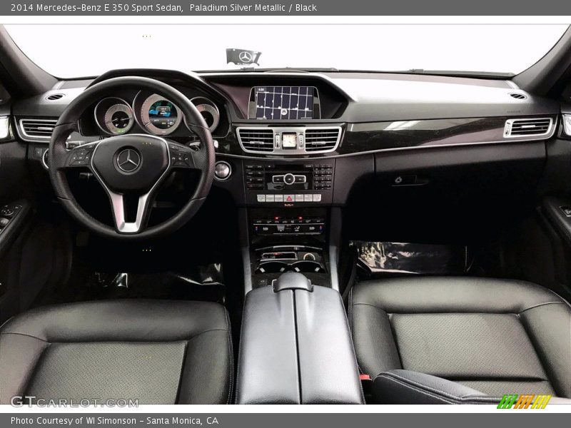 Paladium Silver Metallic / Black 2014 Mercedes-Benz E 350 Sport Sedan