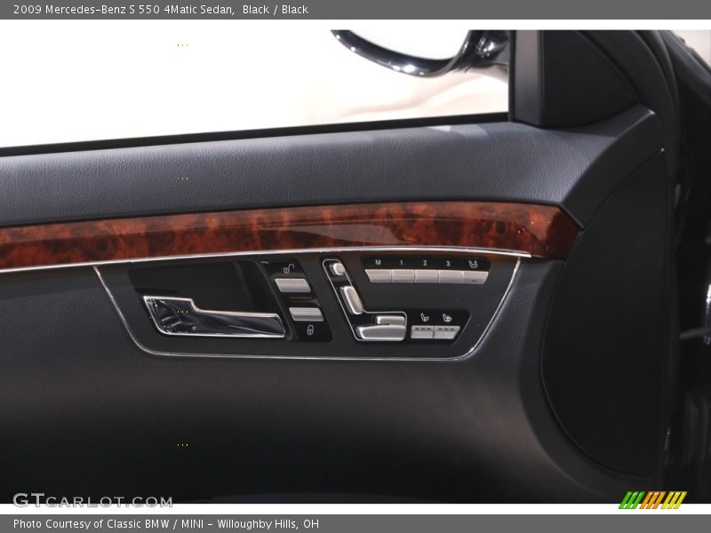 Black / Black 2009 Mercedes-Benz S 550 4Matic Sedan