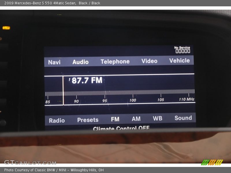 Black / Black 2009 Mercedes-Benz S 550 4Matic Sedan