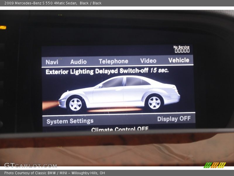 Black / Black 2009 Mercedes-Benz S 550 4Matic Sedan