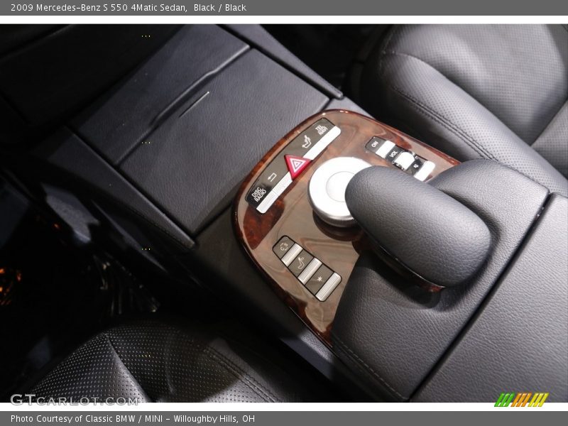 Black / Black 2009 Mercedes-Benz S 550 4Matic Sedan