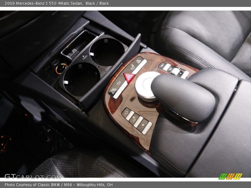 Black / Black 2009 Mercedes-Benz S 550 4Matic Sedan