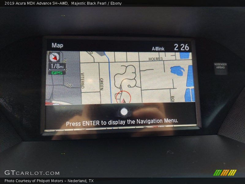 Majestic Black Pearl / Ebony 2019 Acura MDX Advance SH-AWD