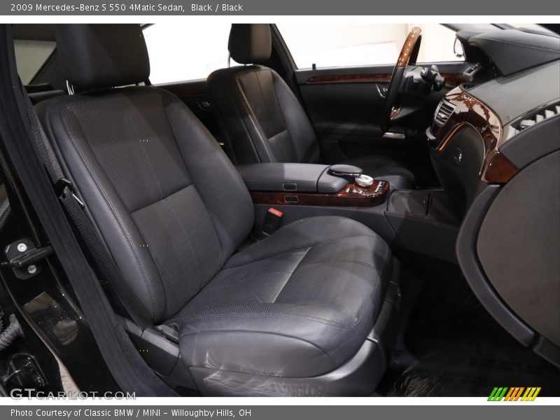 Black / Black 2009 Mercedes-Benz S 550 4Matic Sedan