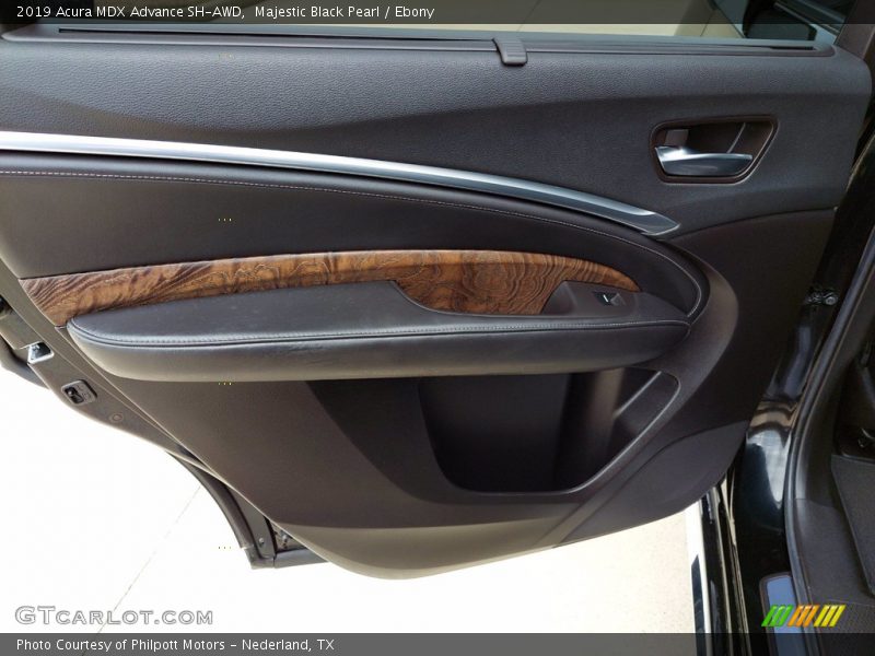 Majestic Black Pearl / Ebony 2019 Acura MDX Advance SH-AWD
