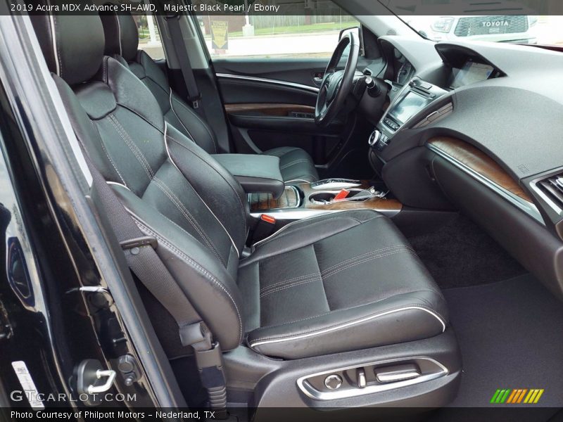 Majestic Black Pearl / Ebony 2019 Acura MDX Advance SH-AWD