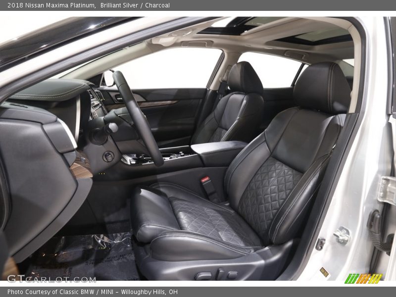Brilliant Silver / Charcoal 2018 Nissan Maxima Platinum