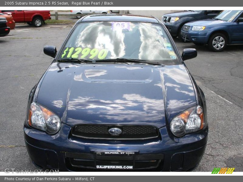 Regal Blue Pearl / Black 2005 Subaru Impreza 2.5 RS Sedan