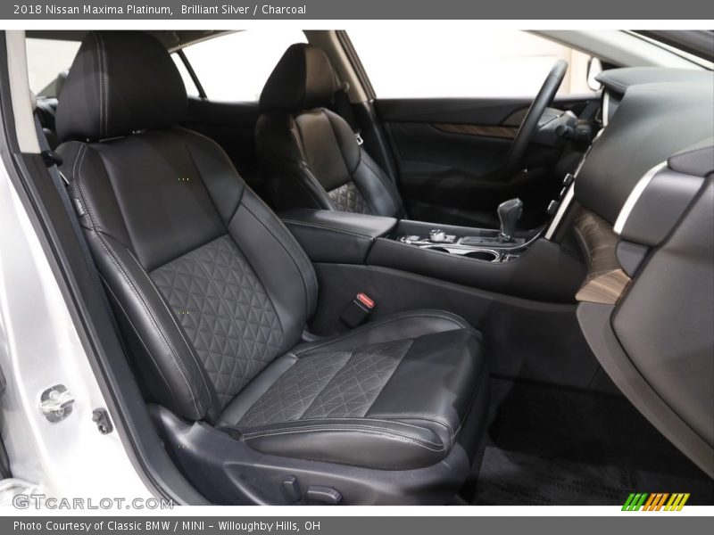 Brilliant Silver / Charcoal 2018 Nissan Maxima Platinum