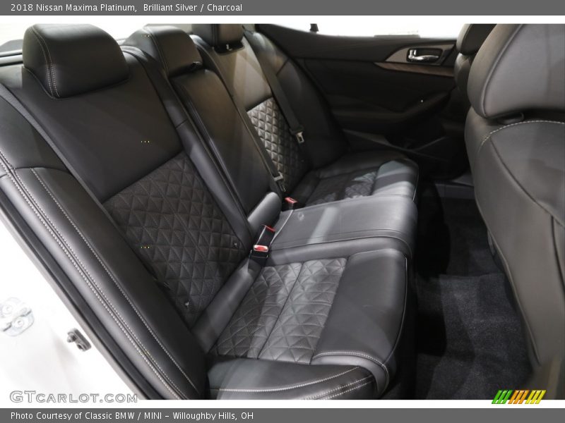 Brilliant Silver / Charcoal 2018 Nissan Maxima Platinum