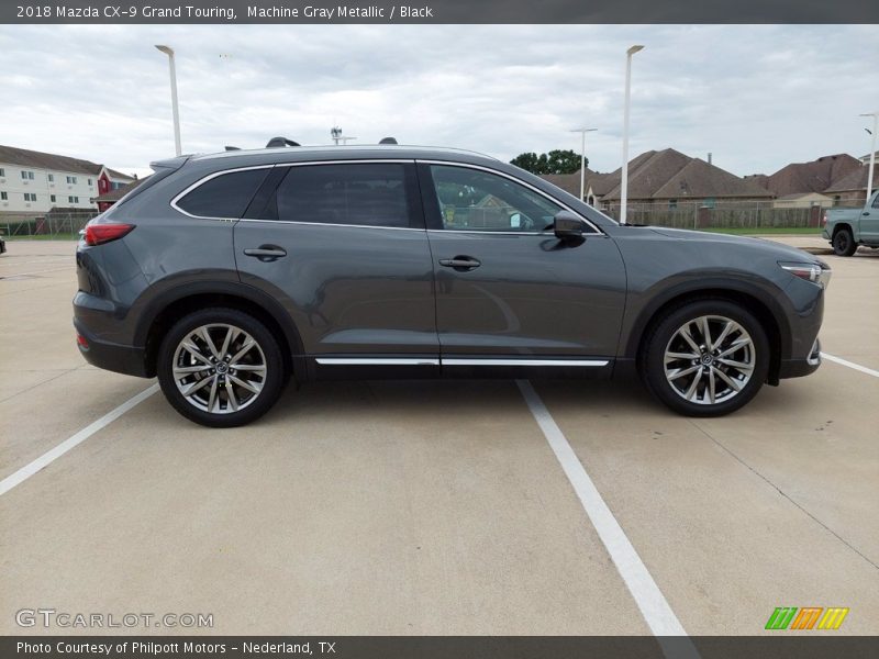 Machine Gray Metallic / Black 2018 Mazda CX-9 Grand Touring