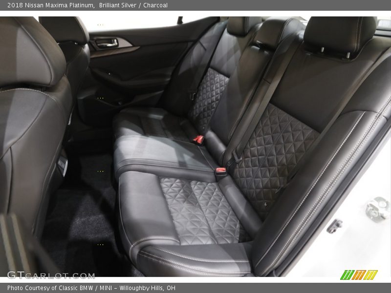 Brilliant Silver / Charcoal 2018 Nissan Maxima Platinum