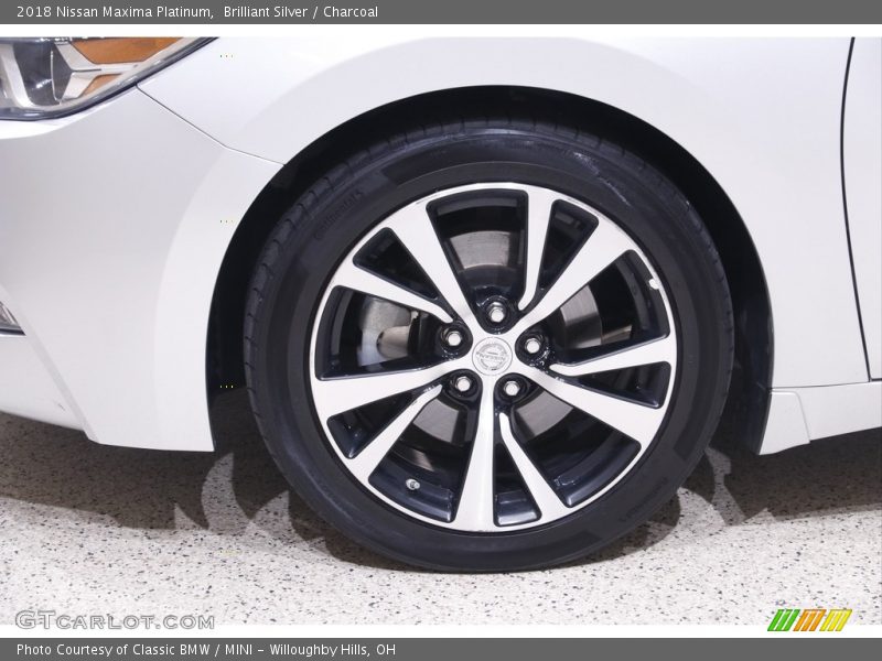 Brilliant Silver / Charcoal 2018 Nissan Maxima Platinum