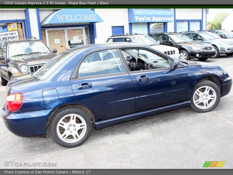 Regal Blue Pearl / Black 2005 Subaru Impreza 2.5 RS Sedan