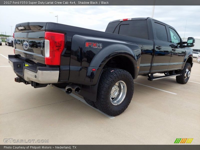 Shadow Black / Black 2017 Ford F350 Super Duty Lariat Crew Cab 4x4